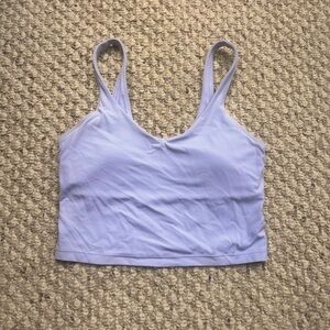 Lululemon align tank size 6, light periwinkle color